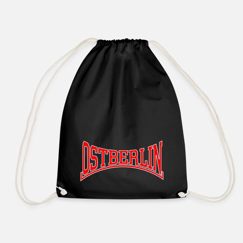 Ostberlin Shirt - Turnbeutel - Schwarz