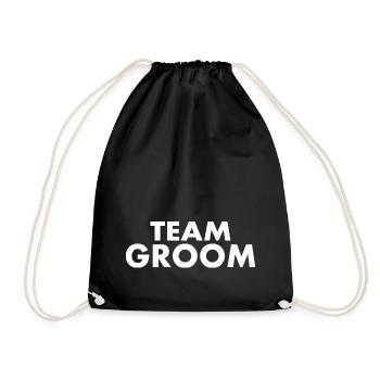 Team groom - Sac de sport léger - noir - Devant