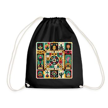 Loteria: Mexico's Bingo Fiesta - Drawstring Bag - black - Front