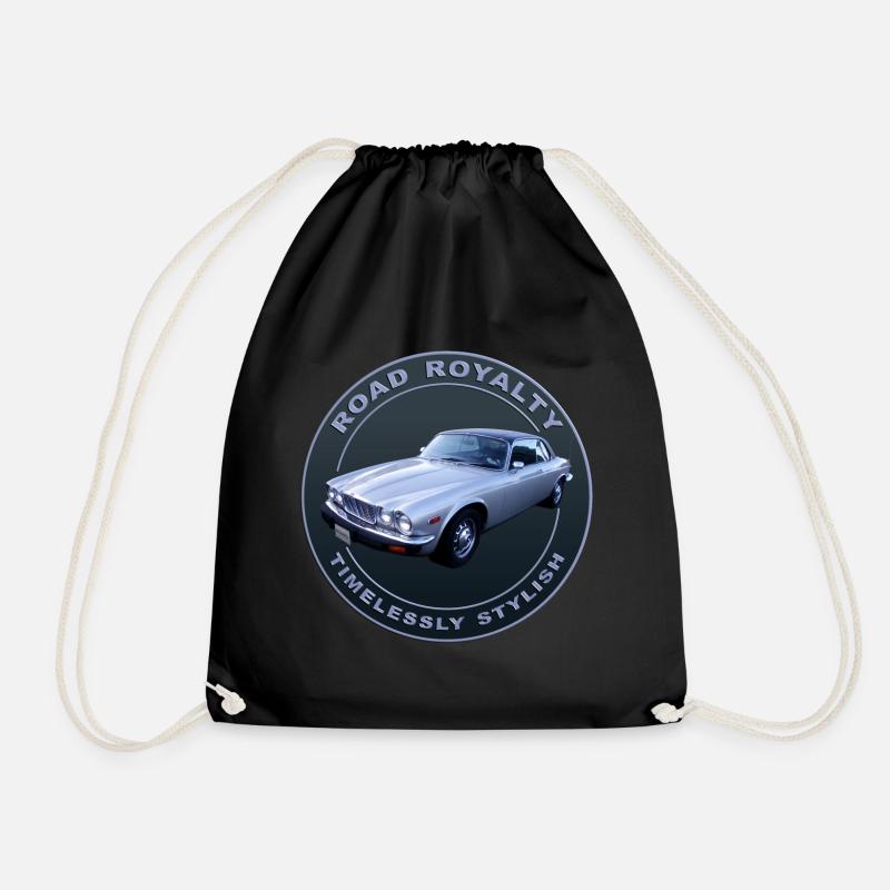 Road royalty, timelessly stylish - Drawstring Bag - black