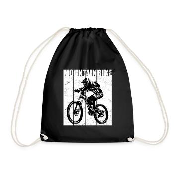 VTT Cyclisme VTT Retro Vintage - Sac de sport léger - noir - Devant