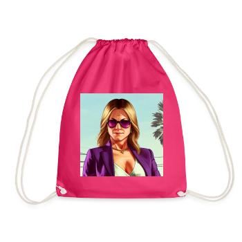 GTA5 Look - Jennifer Aniston - Sac de sport léger - fuchsia - Devant