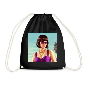 GTA5 Look - Zooey Dechanel - Sac de sport léger - noir - Devant