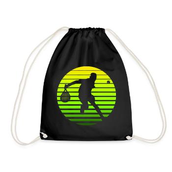 Padel Retro Sun - Sac de sport léger - noir - Devant