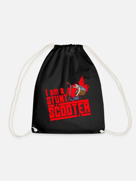 Scooter Stunt Tretroller - Turnbeutel - Schwarz