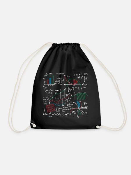 Amoureux des équations mathématiques maths - Sac de sport léger - noir