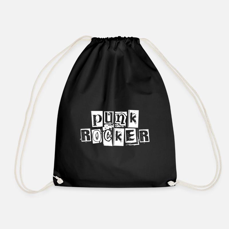 Punkrocker - Turnbeutel - Schwarz