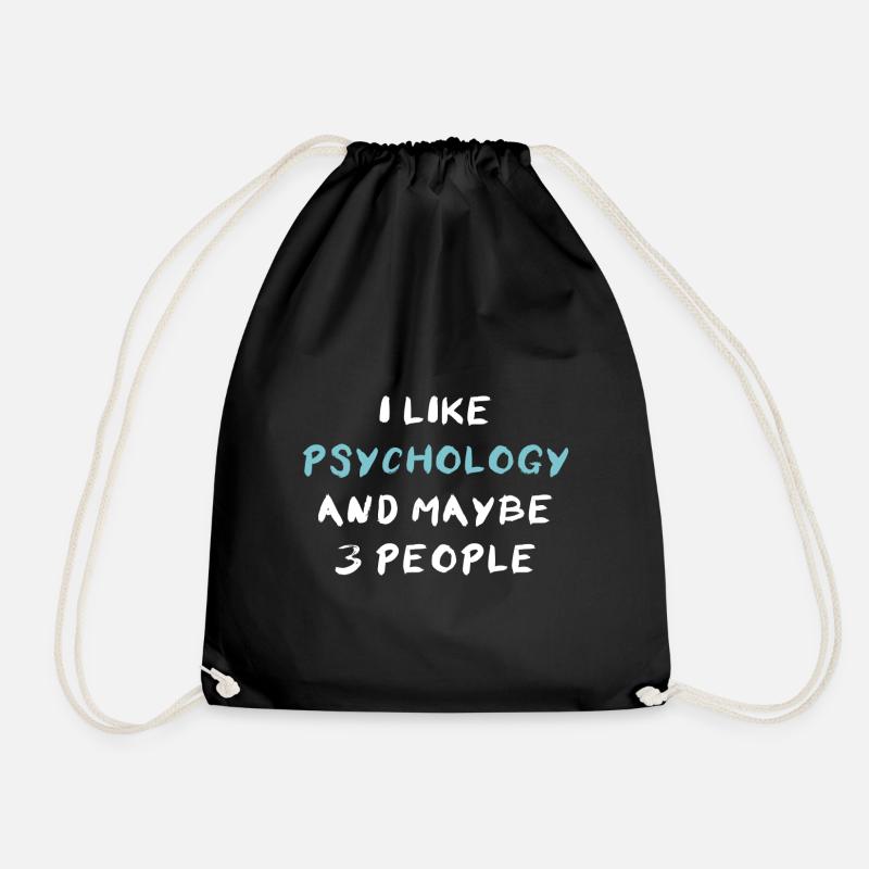 Psychologie - Turnbeutel - Schwarz
