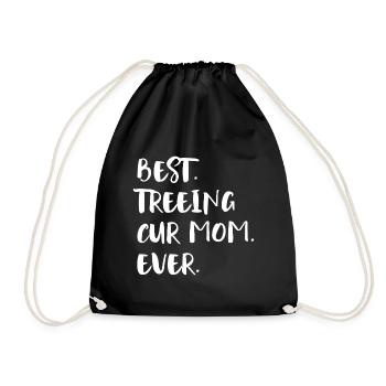 Treeing Cur Maman - Sac de sport léger - noir - Devant