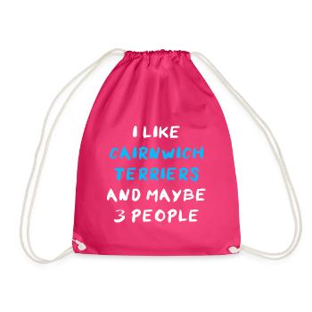 Cairnwich Terrier - Sac de sport léger - fuchsia - Devant