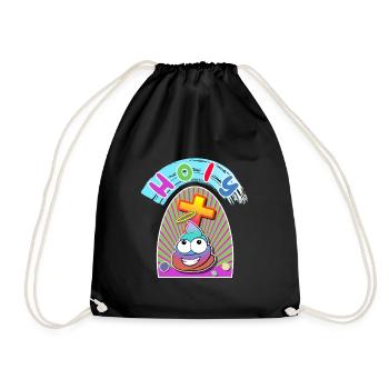 Saint - Motif Dictant - Sac de sport léger - noir - Devant