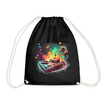 Platine Sci Fi - Sac de sport léger - noir - Devant