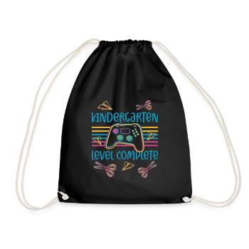 Contrôleur d’inscription Niveau de jeu Jardin d’enfants - Sac de sport léger - noir - Devant
