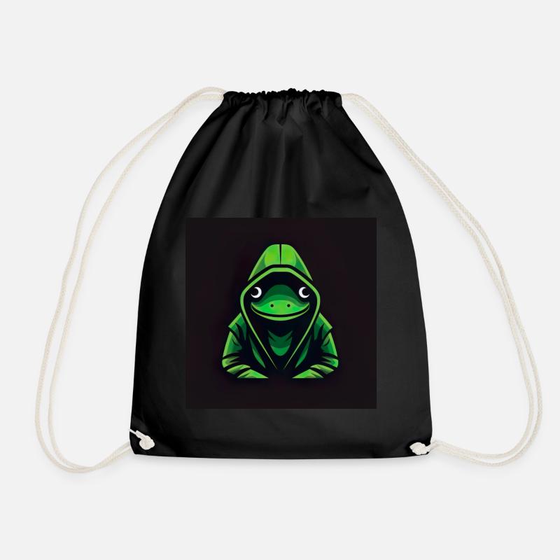 HoodieFrog - Sac de sport léger - noir