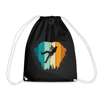 Grimpeur d’escalade - Sac de sport léger - noir - Devant