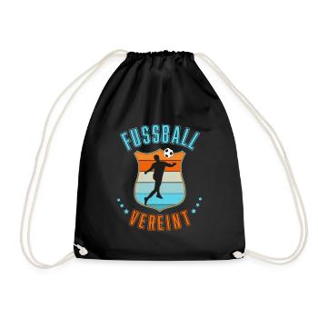 Football - Sac de sport léger - noir - Devant