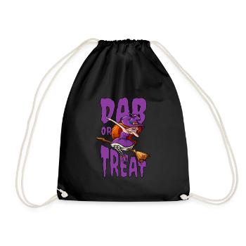 Dabbing Witch Hip Hopper - Drawstring Bag - black - Front