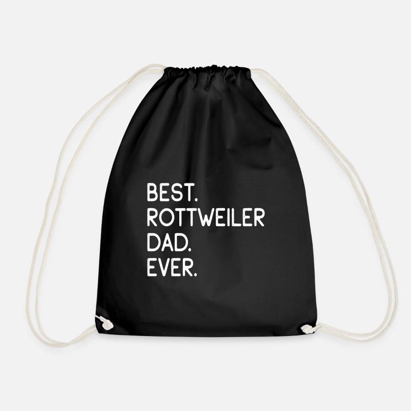 Rottweiler - Turnbeutel - Schwarz