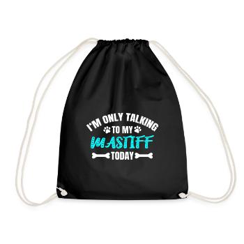 Mastiff - Drawstring Bag - black - Front