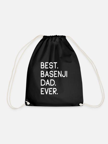 Basenji - Turnbeutel - Schwarz