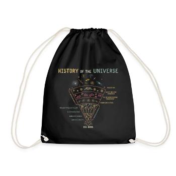 Histoire de l'Univers Astrophysique - Sac de sport léger - noir - Devant