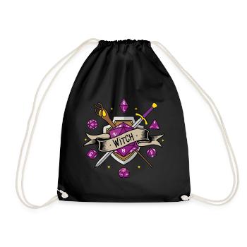 Witch RPG - Sac de sport léger - noir - Devant