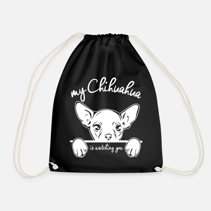 CHIHUAHUA vous regarde - Sac de sport léger - noir