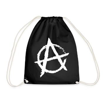 79 Anarchy - Drawstring Bag - black - Front