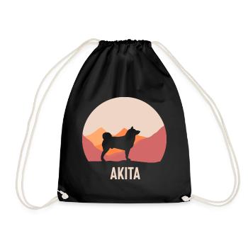 Akita - Sac de sport léger - noir - Devant