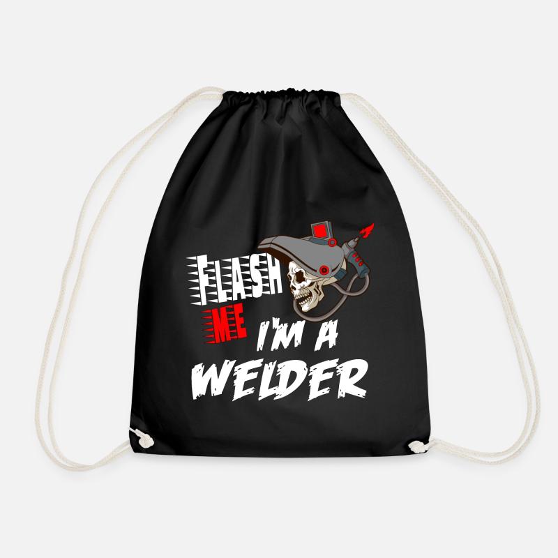 FLASH ME I'M A WELDER pour un soudeur - Sac de sport léger - noir