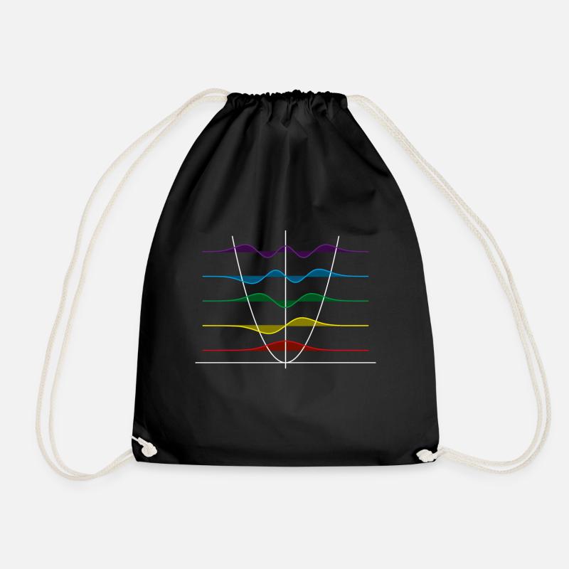 Oscillateur harmonique - Sac de sport léger - noir