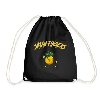Heavy Metal ananas - Sac de sport léger - noir - Devant