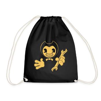 Bendy Repairman - Turnbeutel - Schwarz - Vorne