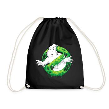 Ghostbusters Slime Logo - Drawstring Bag - black - Front