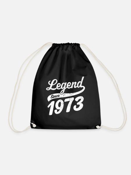 Legend since 1973 - Turnbeutel - Schwarz