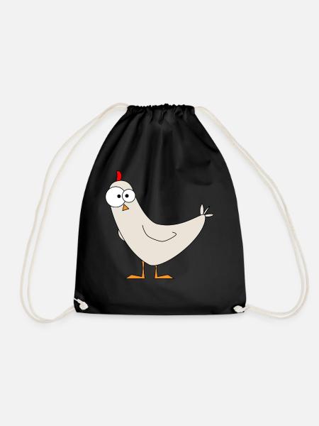 Poule folle - Sac de sport léger - noir