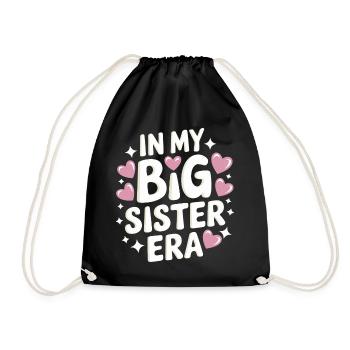 Sœur, Frère ou sœur, Famille - Sac de sport léger - noir - Devant