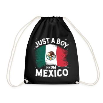Mexico Mexico Mexican Spanish - Drawstring Bag - black - Front
