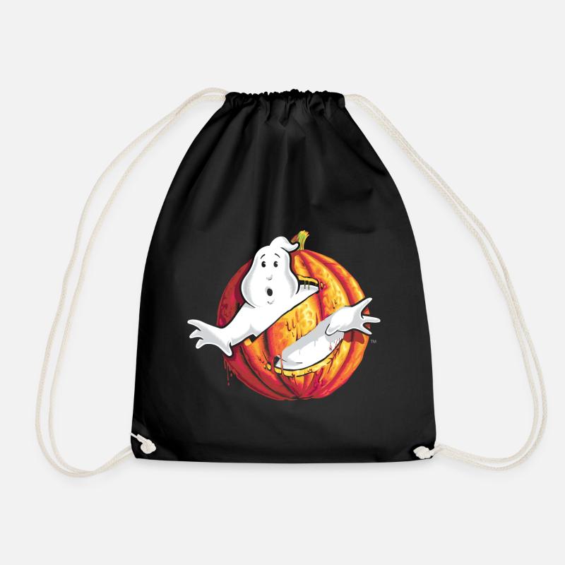 Ghostbusters Halloween Logo - Turnbeutel - Schwarz
