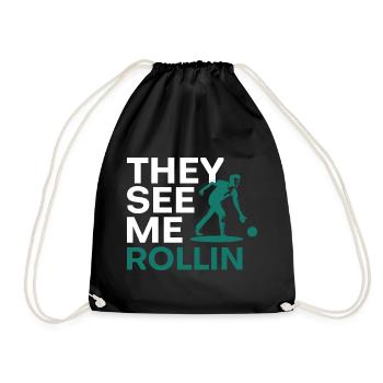 Boule Tee Shirt - Sac de sport léger - noir - Devant