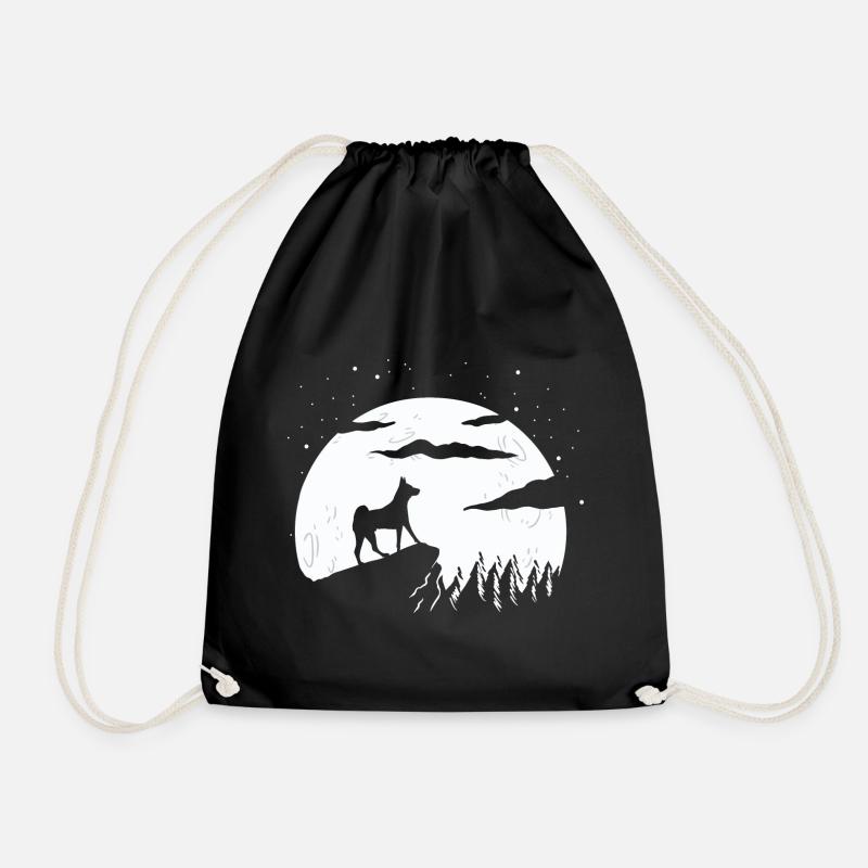 Basenji - Sac de sport léger - noir