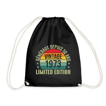 généraux depuis 50 ans, 50e anniversaire Original - Sac de sport léger - noir - Devant