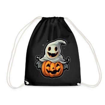 Halloween Design gruselig für die nächste Party - Turnbeutel - Schwarz - Vorne
