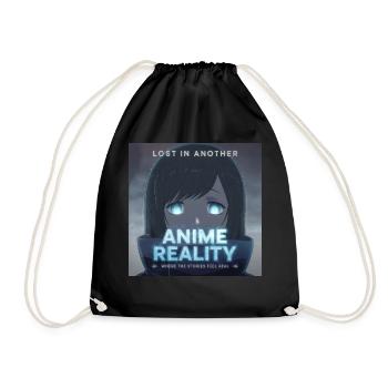 Perdu dans une autre réalité – Anime Addict Reality - Sac de sport léger - noir - Devant