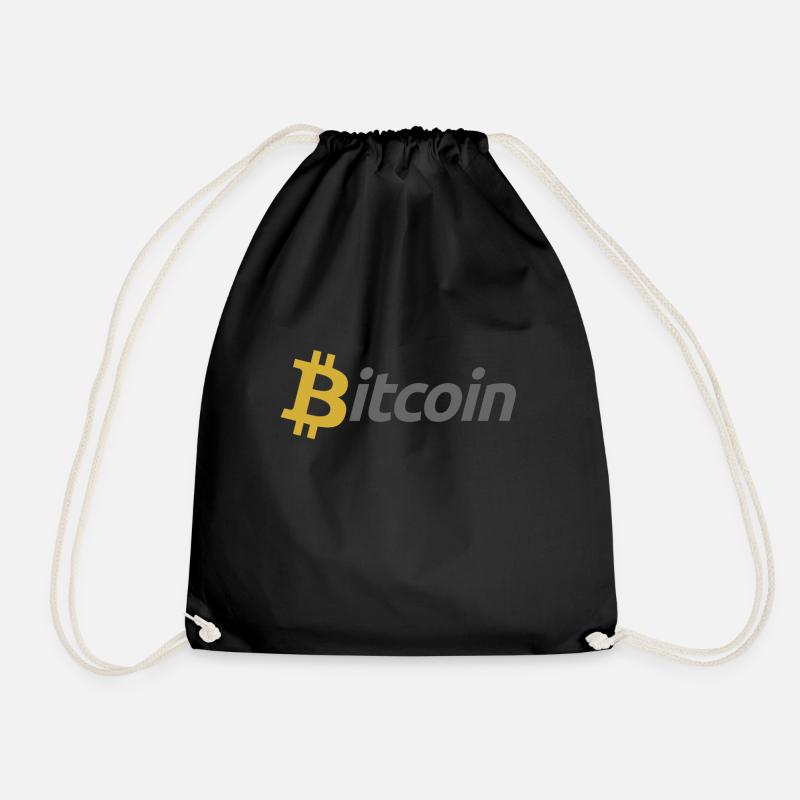 Bitcoin - Turnbeutel - Schwarz