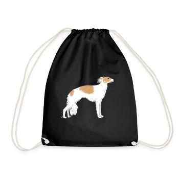 Silken - Drawstring Bag - black - Front