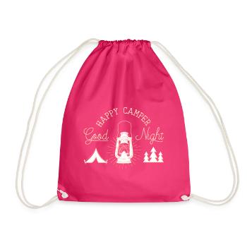 Campeur heureux - Sac de sport léger - fuchsia - Devant