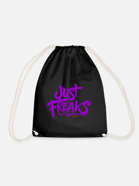 Just Freaks Pink Power Sport Fit - Just Freaks ® - Turnbeutel - Schwarz