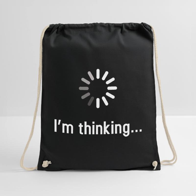 I'm thinking Pc Computer Gamer Code Drawstring Bag