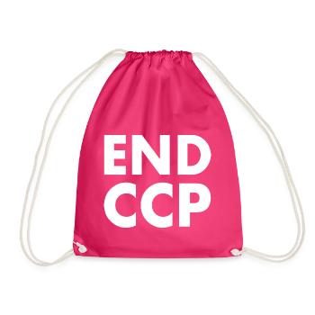 End ccp - Turnbeutel - Fuchsia - Vorne